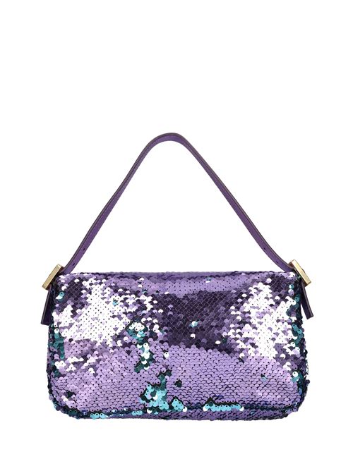 Borsa Habib Paillettes in tessuto e paillettes GEDEBE | HABIBI PAILLETTESVIOLA